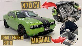 DODGE CHALLENGER SRT8 392: câmbio manual e V8 Hemi com 470 cv