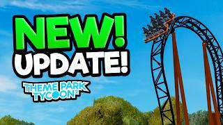 NEW Theme Park Tycoon 2 Levelling & Roller Coaster UPDATE! 