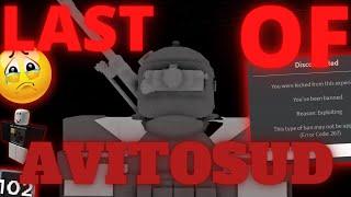 LAST OF AVITOSUD FALSE BANNED LEVEL 102 | Roblox Criminality