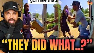 Thieves Try To Rob FedEx Driver Then This Happens 