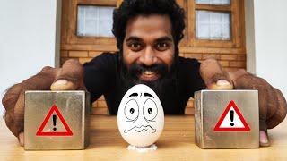 MONSTER MAGNET VS EGG | POWERFUL MONSTER MAGNETS MEET | ഇടയിൽപ്പെട്ട മുട്ട | M4 TECH |