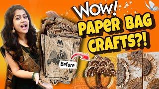WOW! Brown Paper Bag DIYs | Best Out Of Waste Home Decor ideas!"