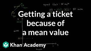 Mean value theorem application | Existence theorems | AP Calculus AB | Khan Academy