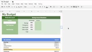 Adding Boarders the SUM function in Google Sheets