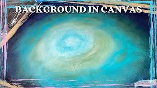 How to Paint a Background with Acrylic Paints on Canvas (Do It Yourself)