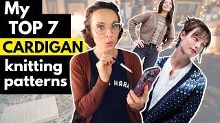 7 EVERYDAY CARDIGANS (Knitting Pattern Rundown)