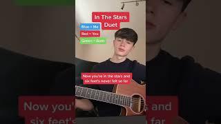 In The Stars - Duet by Elliot James Reay #tiktok #duet  #shorts #singer #inthestars #bensonboone