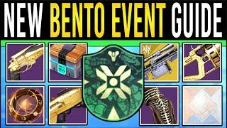 Destiny 2: NEW BENTO EVENT GUIDE! All Quest Steps, Easy Loot & What You Can Get (New Act 3 Quests)