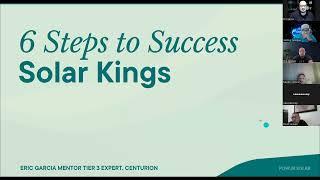 Solar Kings Training 6 Steps towards Success