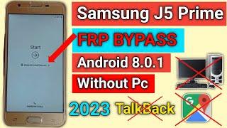 Samsung J5 Prime Frp Bypass Android 8.0.1 | Samsung SM-G570F Google Account Bypass Without Pc 2023