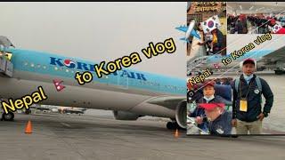 FIRST TIME IN KOREA NEPAL TO KOREA VLOG️