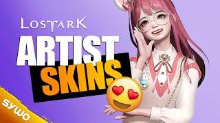 Lost Ark ARTIST SKINS & COSTUMES Preview