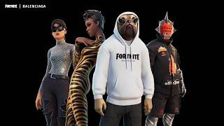 New FORTNITE x BALENCIAGA Skins! Winning in Duos w/ My Girlfriend!