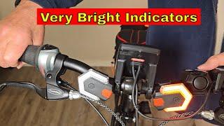 CarryBright Wireless Bicycle Turn Signals and Horn for Safer Cycling