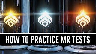 How To Practice Mastery Rank Tests (Warframe)