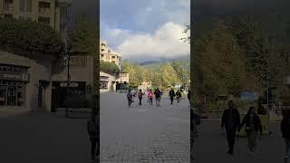 The Whistler Village stroll. Always lots to take in here. #whistler #whistlervillage