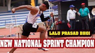 New National Sprint Champion 100m final || 63rd National Open Athletics Championships 2024