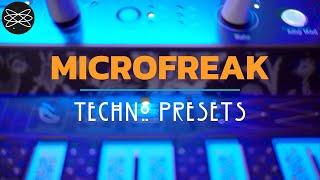 90 Microfreak Techno Presets [Audioreakt Microfreak Techno Bank]