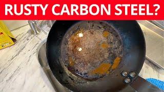 OUCH! How to Remove Rust from a Carbon Steel Skillet