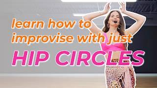 #bellydance improvisation made easy using just ONE MOVE!