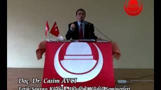 Mirasımız Derneği "Akademi Kudüs Seminerleri" "Yrd.Doç Casim Avcı"