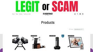 Everfind Shop Reviews: Legit Shop or Scam?