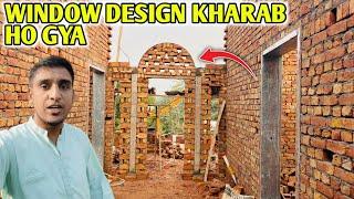 Front Window Ka design Kharab Ho GyaSara Din Waste or Nuqsan Bhi Ho Gya