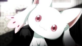 Small Kyubey's Transformation Scene - Magia Record (JP)