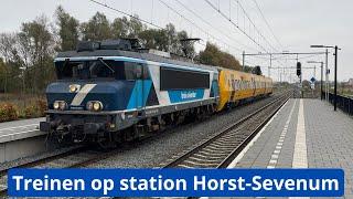 Treinen op station Horst-Sevenum - 9 november 2024