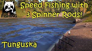 Russian Fishing 4 Speed Fishing with 3 Spinner Rods Tutorial