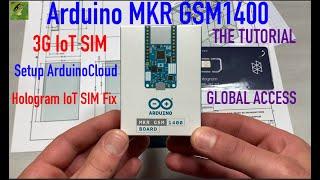 Arduino MKR GSM 1400 Cellular Kit Setup Tutorial with Arduino IoT Cloud || [Part 1]