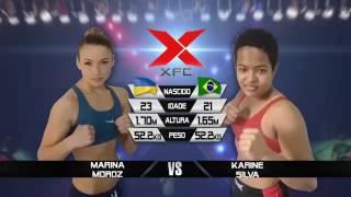 Марина Мороз - Карина Сильва XFC International 7 видео боя