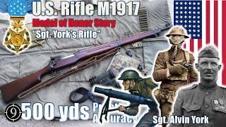 U.S. Rifle M1917 [Sgt. York's WW1 Medal of Honor Story ] to 500yds: Practical Accuracy