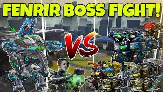  LEGENDARY FENRIR VS COSSACKS ARMY 1VS6 BOSS FIGHT! || WAR ROBOTS ||