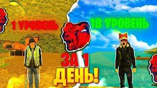 18 УРОВЕНЬ ЗА 1 ДЕНЬ! ЭТО ЛЕГКО - КАК ПОДНЯТЬ УРОВЕНЬ НА BLACK RUSSIA ! (crmp mobile)