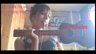 Witchblades - lil peep x lil tracy. Ukulele cover