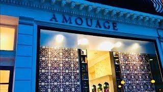 Tour of Amouage fragrance store in London