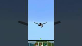 Minecraft Fly MLG trick // Minecraft game play