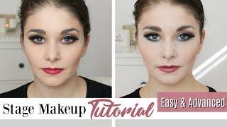 Stage Makeup Tutorial - Easy AND Advanced Looks for Everyone! | Kathryn Morgan