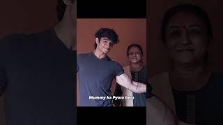 Bodybuilding Poses with My Mother