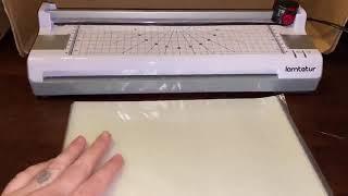 7 in 1 Laminator Machine for A3 A4 A6, Lamtetur 13 inches Review, simple, and easy to use