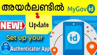 MyGovid| Ireland|Microsoft Authenticator App|Ireland Malayalam Vlog Latest.