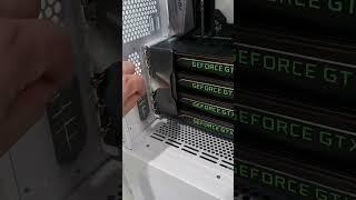 Nvidia TITAN Xp -4 Way SLI #shortvideo #shorts #nvidia #geforce #pc #pcgaming #gamingpc