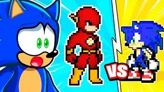 FLASH vs SONIC (¿quién es más fuerte?)