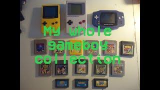 My whole gameboy collection