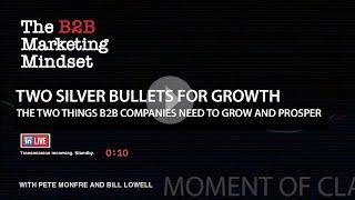 TWO SILVER BULLETS FOR GROWTH - B2B Marketing Mindset