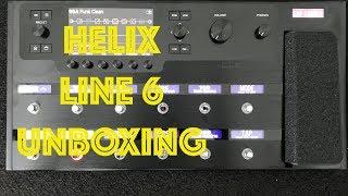 HELIX Line 6 Professional Amp and Effects Rig Guitar Multi - Effects Processor Unboxing