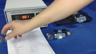 Digital Torsion Meter For Lamp Cap Test Force Test Video
