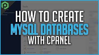 How to Create MySQL Databases on CPanel