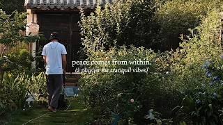 peace comes from within. do not seek it without. — (a playlist for tranquil vibes)